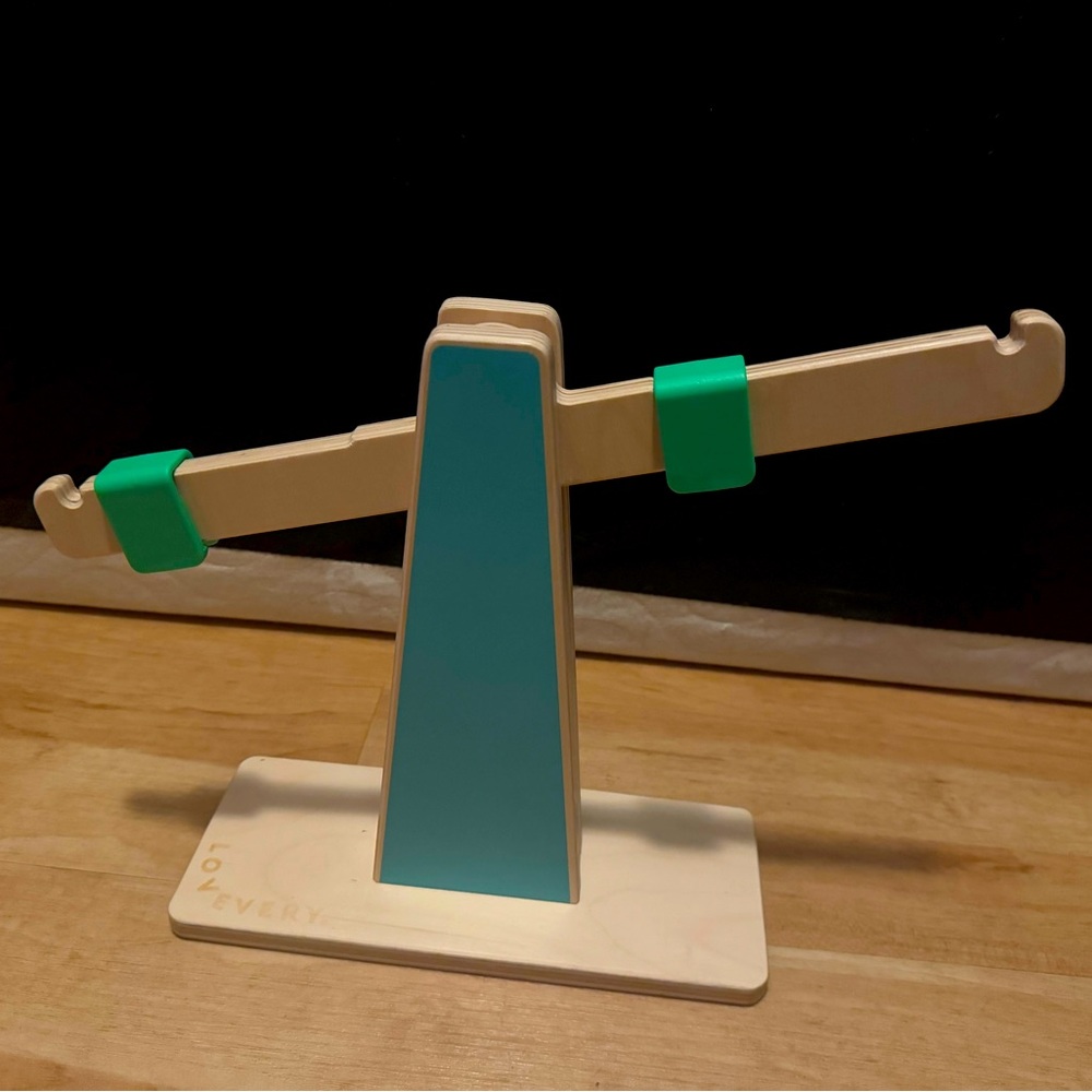 Lovevery Wooden Weight & Balance Toy